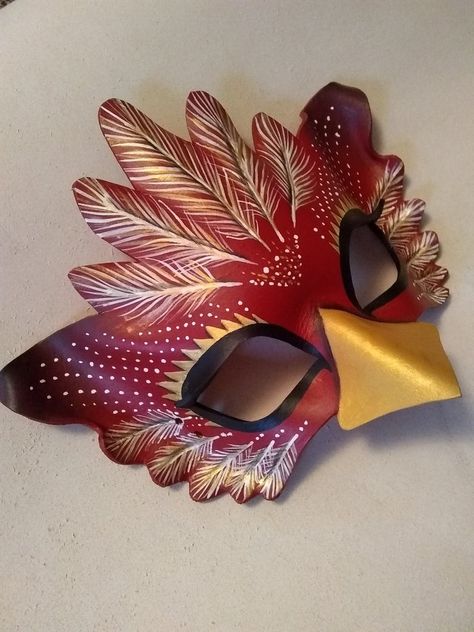 ⭐Phoenix Bird Mask⭐ Phoenix Costume, Bird Mask, World Book Day Costumes, Book Day Costumes, Bird Costume, Bird Masks, Masks Crafts, Mask Costume, Mask Masquerade