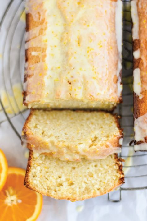 Orange Bread Recipe Easy, Orange Cardamom Bread, Orange Bread Loaf, Bread With Buttermilk, Orange Quick Bread, Orange Bread Recipe, Orange Loaf, Orange Loaf Cake, Orange Cardamom