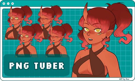 Png Tuber Reference, Png Tuber Expression Sheet, How To Make A Png Tuber, Png Tuber Ideas, Png Tuber Avatar Base, Vtuber Tutorial, Opposite Art, Png Tuber Model, Chibi Emoji