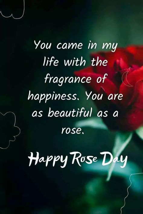 100+ Happy Rose Day Quotes For Him - QuotesProject.Com Rose Day Quotes For Him, Happy Rose Day Quotes, Rose Day Wishes, Rose Day Quotes, Wishes For Boyfriend, Messages For Girlfriend, Bunch Of Red Roses, Happy Rose Day, A Dozen Roses