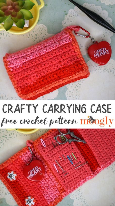 Crochet Hook Organizer Pattern Free, Crochet Hook Case Free Pattern, Crochet Organization, Crochet Hook Holder, Crochet Organizer, Crochet Basket Pattern Free, Crochet Hook Case, Crochet Case, Packaging Diy