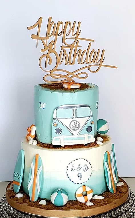 Birthday Cake Outer Banks, Tsitp Birthday Cake, Outer Banks Birthday Cake Ideas, Baby On Board Cake Ideas, Surfer Birthday Cake, Outerbanks Themed Birthday Party, Surf Cakes Birthday, Surfs Up Birthday Cake, Obx Outer Banks Birthday Cake