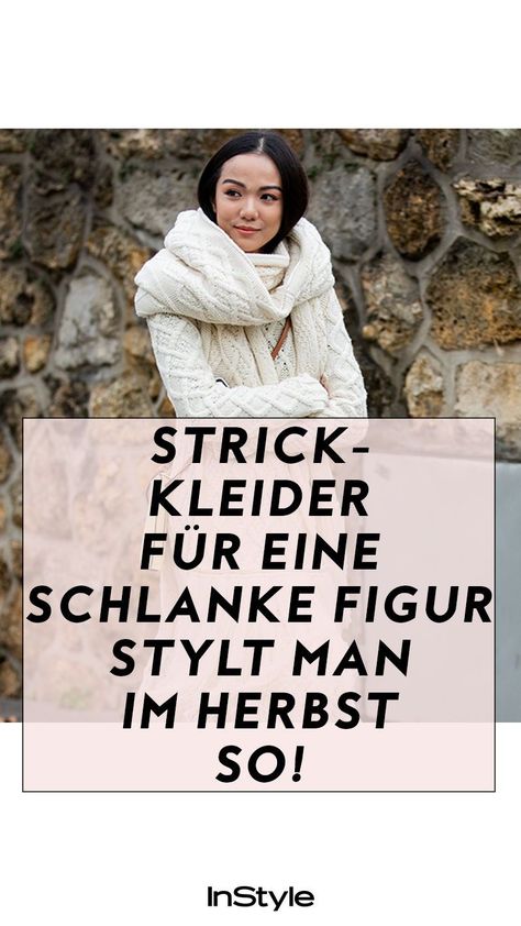 Kleider-Trend: Strickkleider sind der große Kleider-Trend im Herbst 2020 – wir zeigen dir, wie man diese wirklich vorteilhaft stylt! #instyle #instylegermany #mode #modetrend #herbst #herbstmode #herbsttrend #kleid #kleidertrend #strickkleid #knitdress #knit Pullover Mode, Rock Outfits, Trendy Fall Outfits, Warm Spring, Winter Layering, Style Guides, Winter Outfits, Fall Outfits, Outfit Inspirations