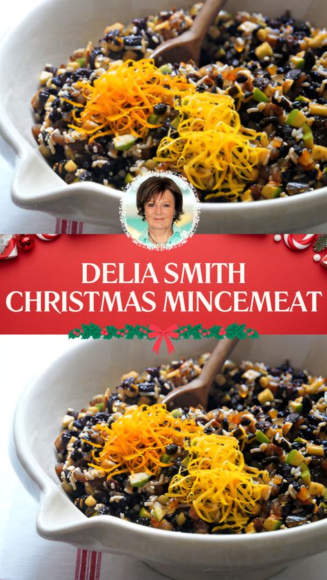 Delia Smith Christmas Mincemeat Mincemeat Pies Christmas, Fruit Mincemeat Recipe, British Christmas Food, Mincemeat Pie Filling, Christmas Mincemeat, Mincemeat Recipes, Mincemeat Recipe, Candied Peel, Scottish Desserts