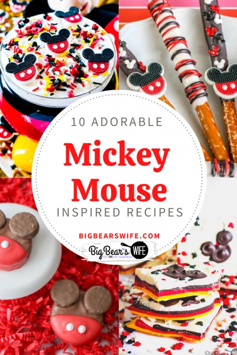 Mickey Mouse Desserts, Disney Dessert Recipes, Mouse Recipes, Mickey Mouse Treats, Mickey Mouse Food, Copycat Food, Dessert Videos, Mickey Cupcakes, Disney Baking