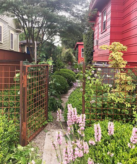 Don't Sideline Your Side Yard Garden Fence And Gate, Side Yard Ideas, Fence And Gate, Garden Workshop, Shade Tolerant Plants, Narrow Garden, Landscape Borders, Side Yard Landscaping, Dream Patio