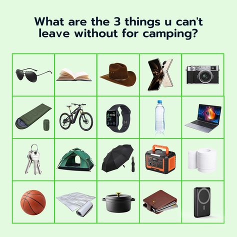 If you could only bring 3 things camping, what would you choose? 🏕🔥 Let’s hear your top picks in the comments! #ebl #outdoors #camping #BlackFriday #powerstation Power Station, 3 Things, Top Pick, Black Friday, You Choose, Camping, Bring It On, Let It Be, Quick Saves