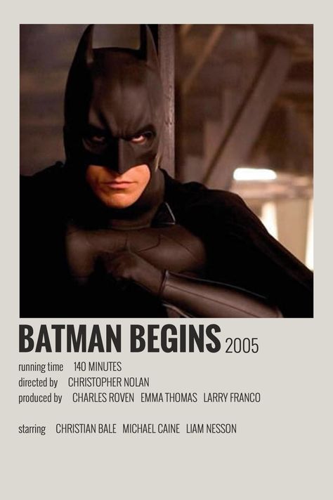 Batman Begins Polaroid Poster, Batman Polaroid Poster, Batman Begins Poster, Polaroid Board, Show Polaroid Poster, Movie Poster Project, Batman Movie Posters, Chris Nolan, Poster Polaroid