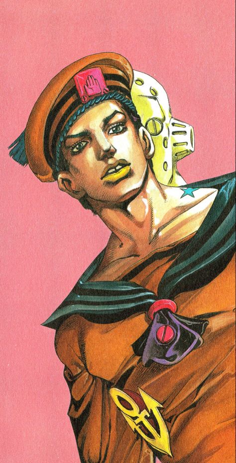 Josuke Higashikata, Jojos Bizarre Adventure Jotaro, Walpapers Cute, Arte Ninja, Jojo's Adventure, Bizarre Art, Jojo Parts, Black Cartoon Characters, Jojo's Bizarre Adventure Anime