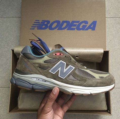 Bodega x New Balance 990 v3 New Balance 990, Cool Shoes, New Balance Sneaker, Me Too Shoes, New Balance, Chloe, Sneakers, How To Wear, Closet