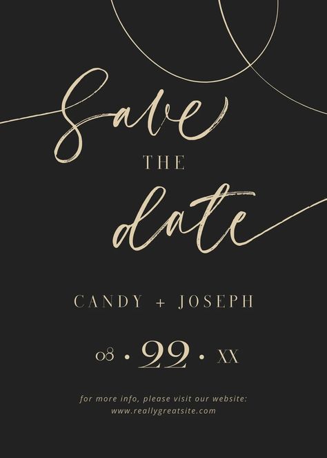 Templates Black Save The Date, Save The Date Minimalist, Photo Collage Maker, Marketing Logo, Wedding Invitation Card, Background Remover, Collage Background, Collaborative Learning, Learning Management System