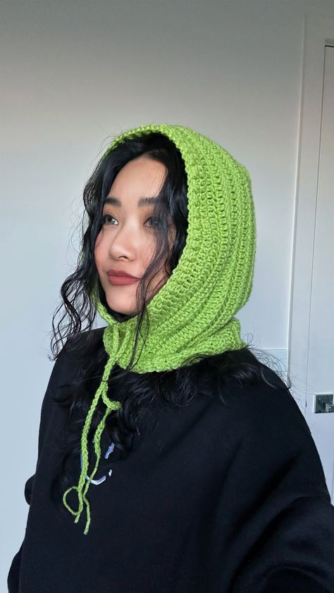 Balaclava Pattern Crochet Free, Beginner Crochet Balaclava, Crochet Baclava Pattern Free, Crochet Balaclava Beanie, Chunky Crochet Balaclava, How To Crochet A Snood, How To Make A Balaclava Crochet, Crochet Granny Square Balaclava Pattern, Crochet Hood Scarf Pattern Free