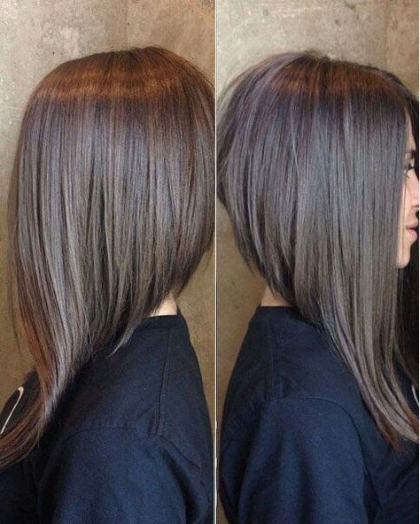 Bob Lung, Long Asymmetrical Bob, Asymmetrical Bob Haircuts, Angled Bob Hairstyles, Wavy Bob Hairstyles, Choppy Bob Hairstyles, Long Bob Haircuts, Peinados Fáciles Para Cabello Corto, Pinterest Hair