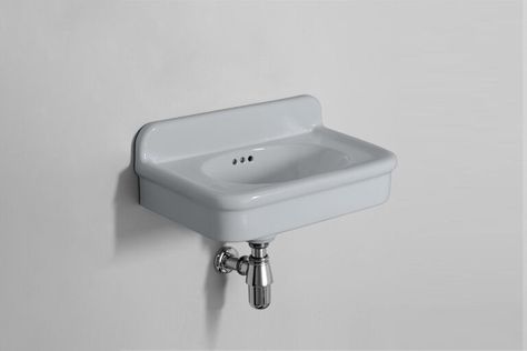 Narrow Wall Mount Sink, Wall Mounted Basin Bathroom, Storage Under Wall Mounted Sink, Small Wall Mounted Sink, Small Sink Ideas, Wall Mounted Sink Bathroom, Bathroom Wall Faucets, Wall Mount Sink Bathroom, Downstairs Wc