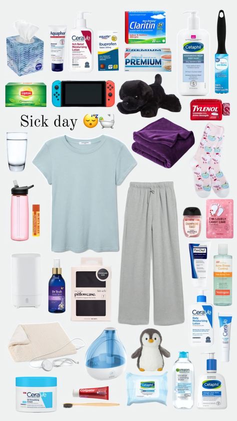 Sick Day Outfit, Sick Day Essentials, Sick Remedies, Sick Baby, Sick Day, Feeling Sick, Cute Comfy Outfits, Friend Outfits