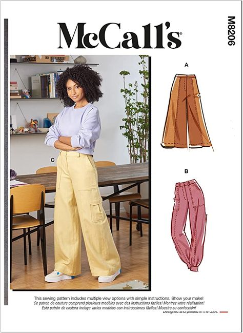 Colorblock Pants, Pants Sewing Pattern, Mccalls Sewing Patterns, Kids Fabric, Vogue Patterns, Mccalls Patterns, Pantalon Large, Pants Pattern, Patterned Shorts