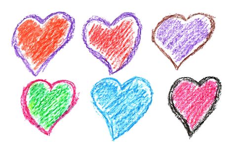 Crayon Heart, Drawing Png, Heart Drawing, Png Transparent, Crayon, Free Download, Resolution, Drawings