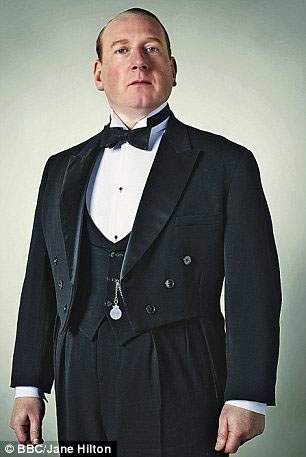 John, like white jacket, tie & vest better Butler Uniform Male, Victorian Butler Uniform, Victorian Man Clothes, 1950s Butler, Butler Outfit Men, Butler Attire, 1920s Butler, Victorian Butler, Butler Clothes