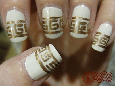 Quirky Nail Art, Themed Nails, Greek Beauty, Nail Blog, Daily Nail, Halloween Pumpkins Carvings, I Love Nails, Womens Nails, Cool Nail Designs