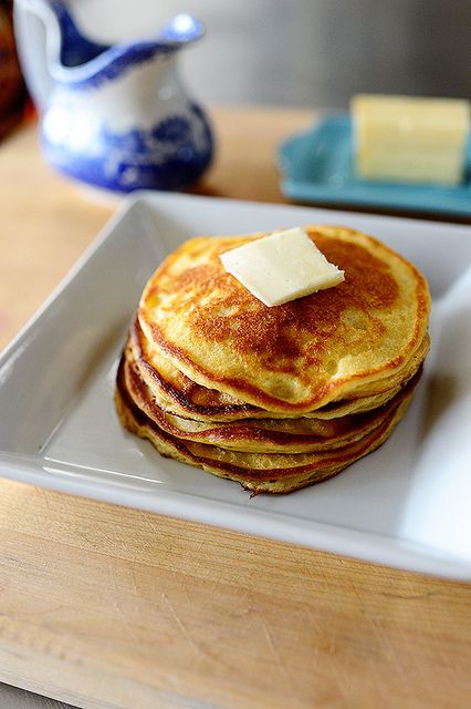 Sour Cream Pancakes, The Pioneer Woman Cooks, Cream Pancakes, Pioneer Woman Ree Drummond, Family Breakfast, Tasty Pancakes, Heart Food, Ree Drummond, What's For Breakfast