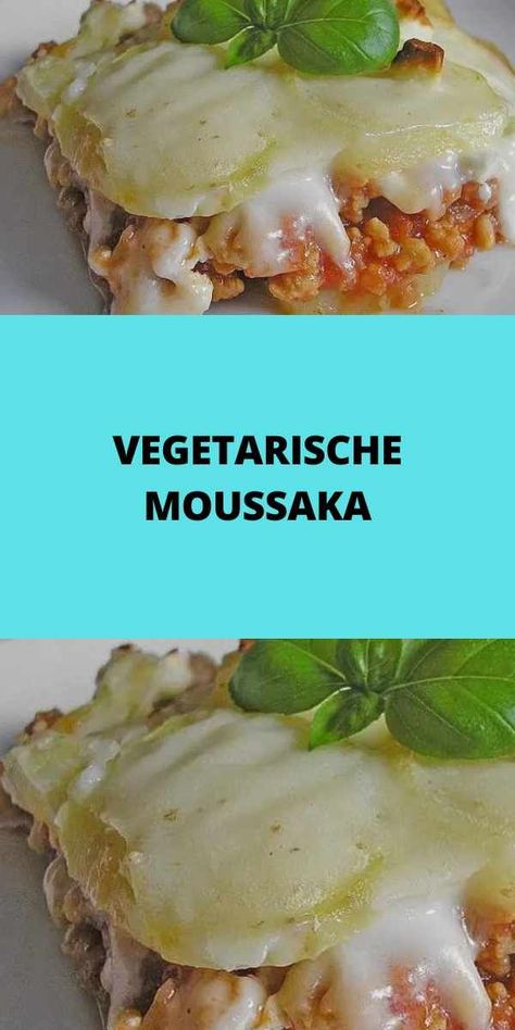 VEGETARISCHE MOUSSAKA Feta