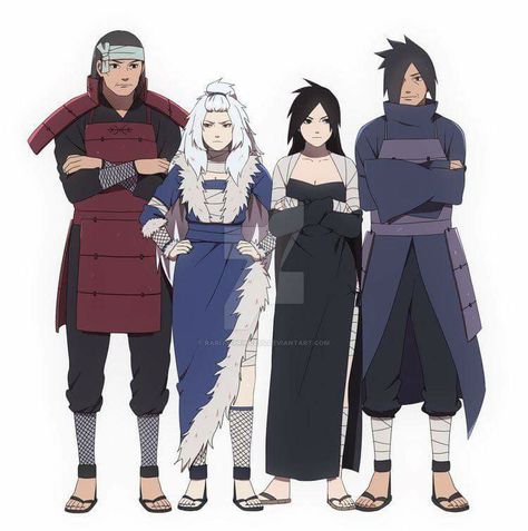 Butsuma Senju and Tajima Uchiha with their wives ♥♥♥ The Parents of Hashirama and Madara ♥ Naruto Mignon, Madara And Hashirama, Naruto Family, Oc Manga, Naruto Oc Characters, Manga Naruto, Sasuke Sakura, Naruto Sasuke Sakura, Uchiha Clan