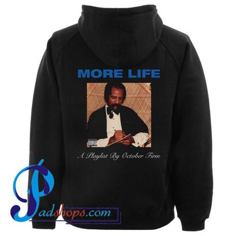 Drake More Life Hoodie Back Drake Sweatshirt, Drake Merch, Drake Hoodie, Sweater Ootd, Hoodie Back, Aesthetic Hoodie, More Life, Sweater Crop, Order Form