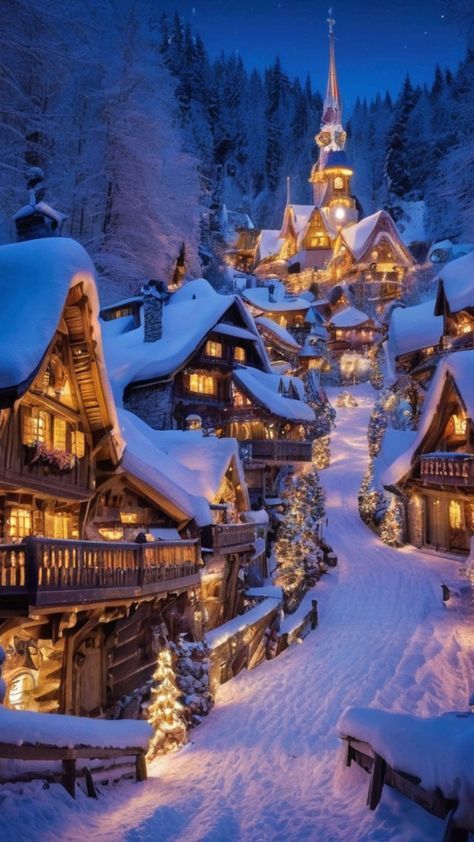 #BEAUTY, #RELATIONSHIPS #Fashion #Animals #Outfits #Winter Outfits #Animal Lapland Wallpaper, Winter Cozy Wallpaper, Christmas Village Aesthetic, Snowy Christmas Aesthetic, Lapland Christmas, Winter Christmas Scenes, Christmas Scenery, Christmas Town, Winter Photos