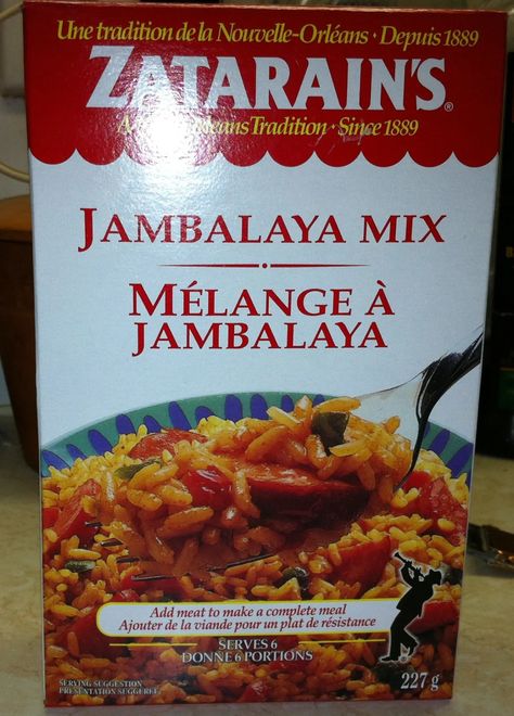 Zatarain's Jambalaya Mix With Shrimp and Sausage Recipe - Delishably Jambalaya Seasoning Recipe, Jambalaya Recipe Sausage, Coucus Recipes, Zatarans Jambalaya, Jambalaya Seasoning, Brushetta Recipes, Jambalaya Crockpot, Zatarains Jambalaya, Shrimp Jambalaya Recipe