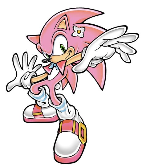 Sonic, On Twitter, Twitter, Pink, White