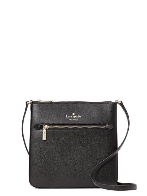 PRICES MAY VARY. made of saffiano leather 9.4"h x 9.68"w x 1.28"d, strap drop: 22" two way spade jacquard lining interior: front slip & back zip pocket exterior: front zip pocket Kate Spade Sadie North South Leather Crossbody Bag Purse Handbag Black Crossbody Purse, North South, Purse Black, Crossbody Purse, Leather Crossbody Bag, 4 H, Purses Crossbody, Leather Crossbody, Purses And Handbags