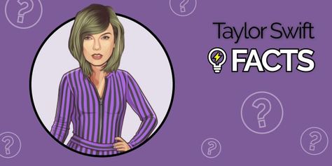 Fun facts about Taylor Swift! Taylor Swift Fun Facts, Facts About Taylor Swift, Taylor Swift 22, About Taylor Swift, Fun Fact Friday, Swift Facts, Opera Singer, Taylor Swift Facts, Everything About You