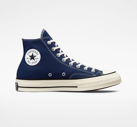 Converse Bleu, Chuck 70 Vintage Canvas, Converse Collection, Chuck Taylor 70, Cute Converse, Dr Shoes, Blue Converse, Converse Chuck 70, Chuck 70