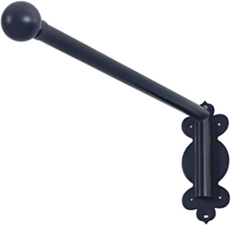 Door Curtain Rail Swing Arm, Swing Arm Curtain Rod with Finials, for Side Panels Window Curtain Display Stand Drapery Arm Front Door Curtain Rail (Color : Black, Size : 90cm/35.4IN) Door Curtain Pole, Curved Curtain Rods, Front Door Curtains, Curtain Finials, Window Curtain Rods, Curtain Rails, Wall Mount Bracket, Curtain Poles, Door Curtains