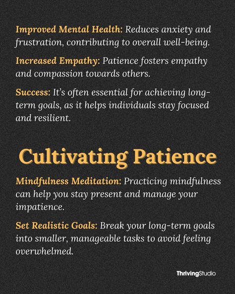 “Patience isn’t just about waiting—it’s about how we handle the wait. Discover the power of patience and how it can transform your life.” 🌟 . #Patience #Mindfulness #PersonalGrowth Patience In Love, Patience In The Waiting, How To Have Patience, How To Work On Patience, Ways To Practice Patience, Exercise Patience, Learning Patience, Be Patience, Student Life Hacks