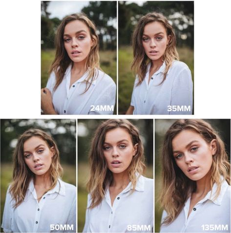 Prime Lens Portrait Shootout: 24mm vs 35mm vs 50mm vs 85mm vs 135mm V Portrait, Canon Lenses For Portraits, Photo Setting, Lens For Portraits, Julia Trotti, Photography Set Up, Digital Photography Lessons, Photography Settings, Photo Class