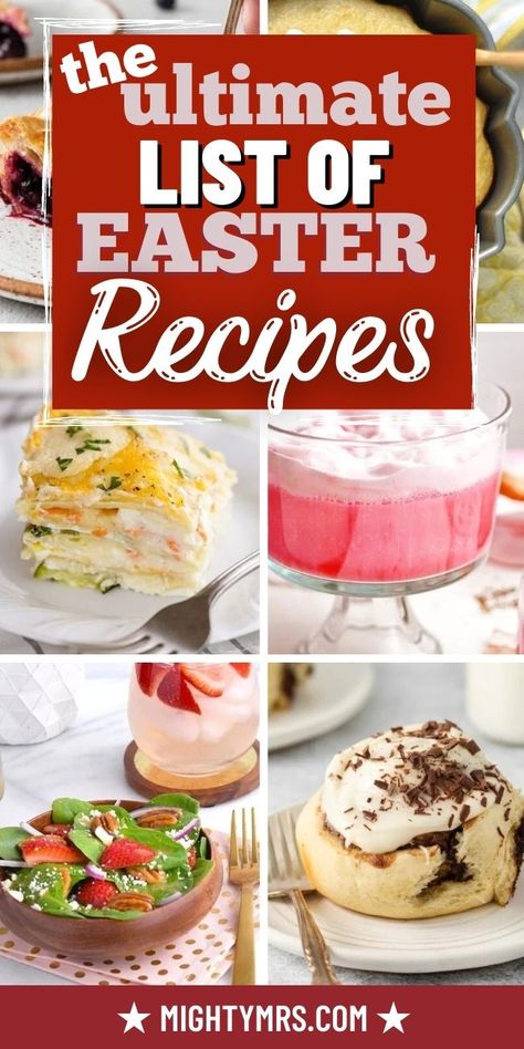 Easter Food Ideas Dinner, Easter Meal Ideas, Easter Recipes Ideas Dinner, Balanced Dinner, Desserts Easter, Easter Side Dishes Recipes, Feeding Picky Eaters, Cinnamon French Toast Bake, Food Easter