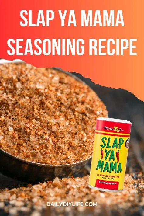 Slap Ya Mama Seasoning Recipe Diy, What Is Slap Your Mama Seasoning, Diy Slap Your Mama Seasoning, Slap Ya Momma Seasoning Recipe, Slap Yo Mama Seasoning Recipe, Slap Ya Mama Recipes, Danos Seasoning Recipe Copycat, Slap Your Mama Seasoning Recipe, Slap Yo Mama Seasoning