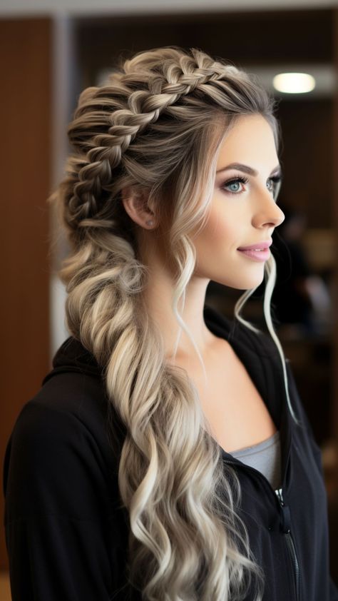 25 Fishtail Braid Hairstyles That Shine Formal Braided Hairstyles For Long Hair, Bridal Hair With Braid, Wedding Hair Braids, Braid Variations, Elegant Braided Hairstyles, Wedding Hairstyles For Bridesmaids, Bridal Hairstyles With Braids, Fishtail Braid Hairstyles, Fishtail Braids