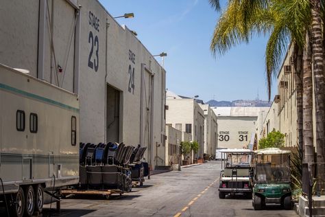 Chinese Theater, Podcast Studio, White Building, Parc D'attraction, Film Studio, Silent Movie, Studio Tour, Movie Sets, Film Set