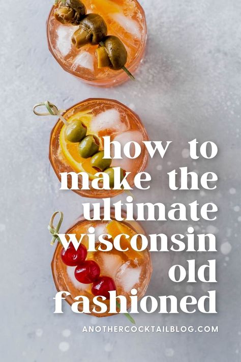 Brandy Old Fashioned Recipes, Brandy Slush Wisconsin, Brandy Old Fashioned Wisconsin, Classic Whiskey Sour, Wisconsin Old Fashioned, Brandy Old Fashioned Sweet, Deep Fried Cheese Curds, Brandy Old Fashioned, Whiskey Old Fashioned