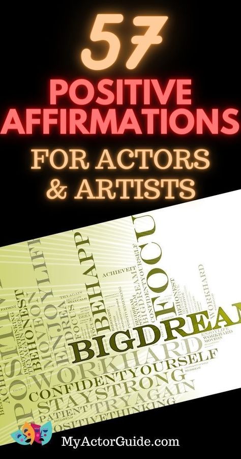 Actor Manifestation, Actor Affirmations, Actress Affirmations, Times When Actors Weren't Acting, Acting Career Affirmations, Manifesting Acting Career, Career Affirmations, Acting Quotes, Acting Techniques