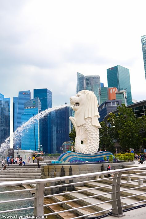 Singapore Merlion, Merlion Singapore, Travel Creative, Central Business District, Business District, Anime Background, Tourist Attraction, Marina Bay Sands, How To Take Photos