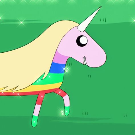 𝓒𝓪𝓴𝓮ㅤㅤ↬ lady rainicorn icon Lady Rainicorn Icon, Adventure Time Lady Rainicorn, Lady Rainicorn, Adventure Time Characters, Time Icon, Adventure Time Art, Cartoon Icons, Aesthetic Gif, Animation Series