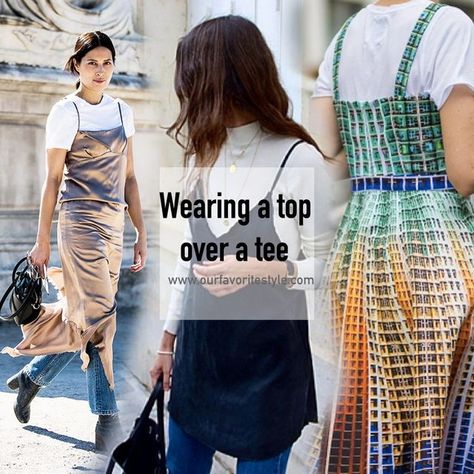 HOW TO LAYER A T-SHIRT UNDER A DRESS | Our Favorite Style | Bloglovin’ Tee Under Dress, T Shirt Under Dress Outfits, How To Layer Shirts, Tshirt And Dress Layering, Tshirt Under Dress Outfit, Tshirt Under Dress, Dress Over Tshirt, T Shirt Under Dress, Shirt Under Dress Outfit