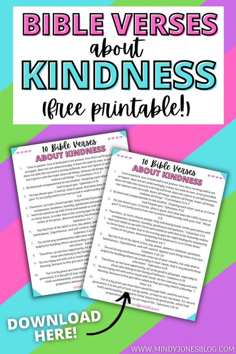 bible verses about kindness Showing Kindness To Others, Kindness Bible Lesson For Kids, Kindness Bible Verses, Bible Verses About Kindness, God Advice, Verses About Kindness, Kindness Scripture, Youth Bible Lessons, Free Sunday School Lessons