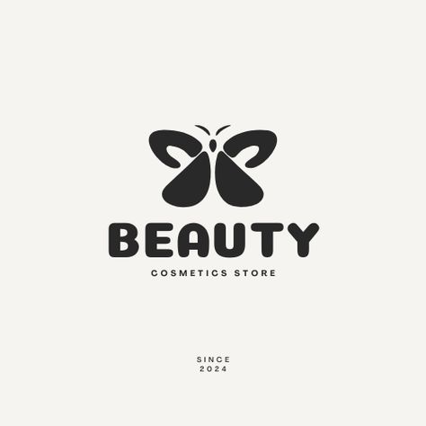 See more templates in my Canva portfolio 👉 https://www.canva.com/p/olegnik/ ⭐️ This design meets the following characteristics: beauty illustrative cosmetic brand skincare organic simple logo butterfly store Skincare Brand Logo, Logo Produk, Canva Portfolio, Logo Skincare, Logo Butterfly, Skincare Logo, Template Black, Butterfly Logo, Black Minimalist