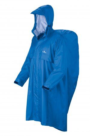 PONCHO TREKKER RIPSTOP S/M | Ferrino Waterproof Poncho, Big Backpacks, Rain Cape, Magazine Pouches, Rain Poncho, Rain Wear, Ponchos, Trekking, Rain Jacket