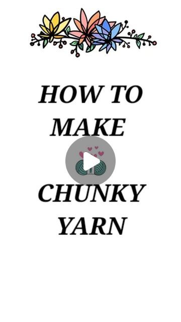 Make Chunky Yarn, Hobbii Yarn, Finger Crochet, I Wait, Thick Yarn, Bulky Yarn, Love Crochet, Chunky Yarn, Worsted Weight Yarn