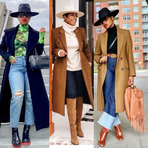 Fedora Hat Outfits, Outfits With Hats, Looks Chic, Different Outfits, Fall Fashion Outfits, Look Plus, Winter Fashion Outfits, Fall Winter Outfits, Look Fashion